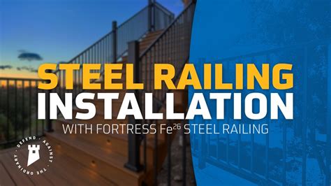 fortress fe26 railing installation